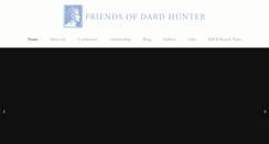 Desktop Screenshot of friendsofdardhunter.org